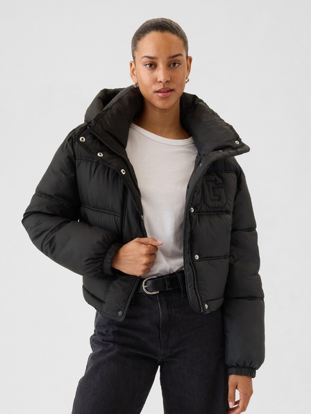 GAP Prošívaná nepromokavá crop bunda