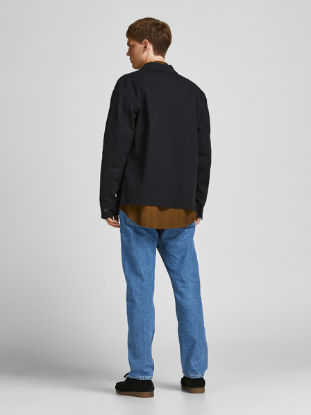 Jack & Jones Modré pánské relaxed fit džíny Jack & Jones Chris