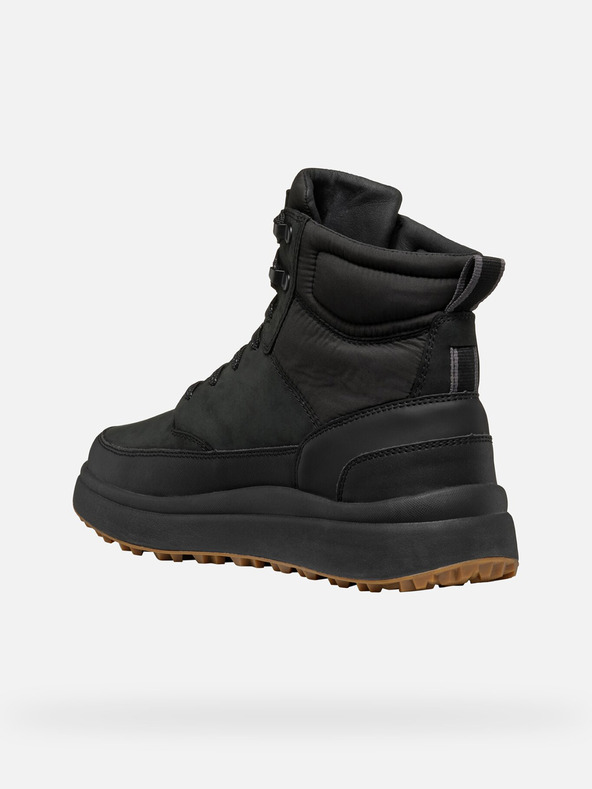 Geox Černá pánská kotníková obuv Geox Granito + Grip A