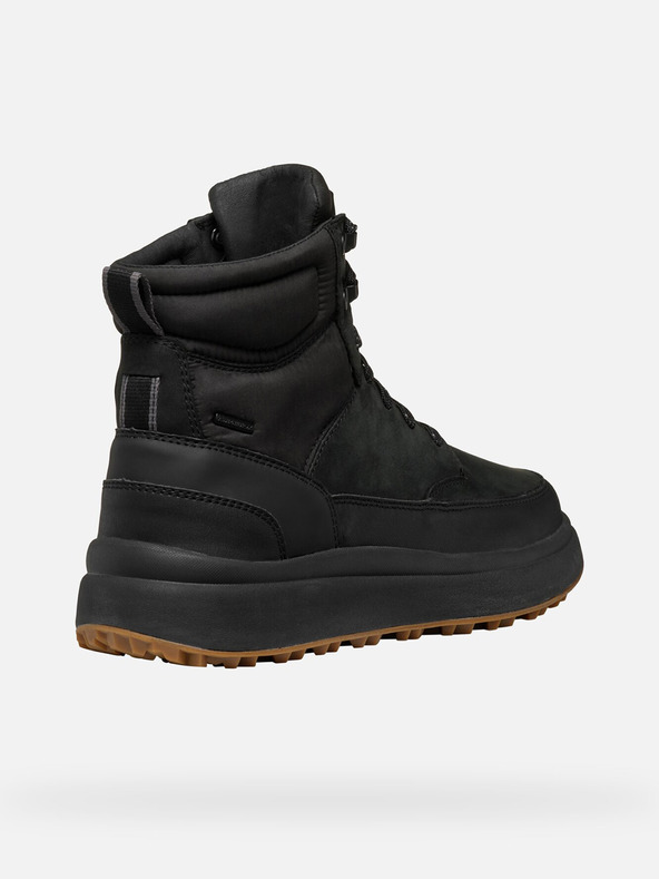 Geox Černá pánská kotníková obuv Geox Granito + Grip A