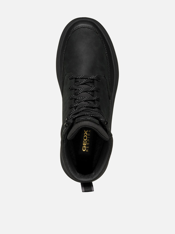 Geox Černá pánská kotníková obuv Geox Granito + Grip A