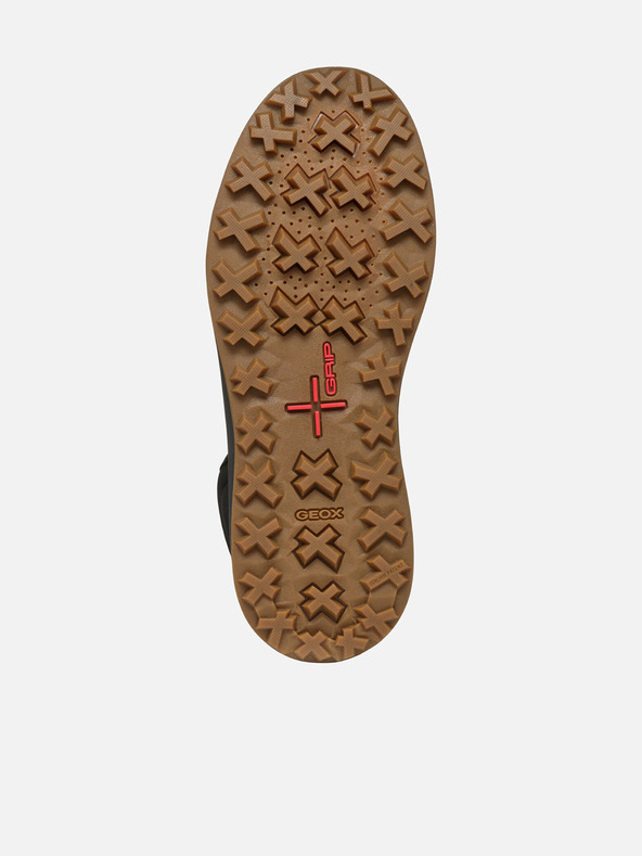 Geox Černá pánská kotníková obuv Geox Granito + Grip A