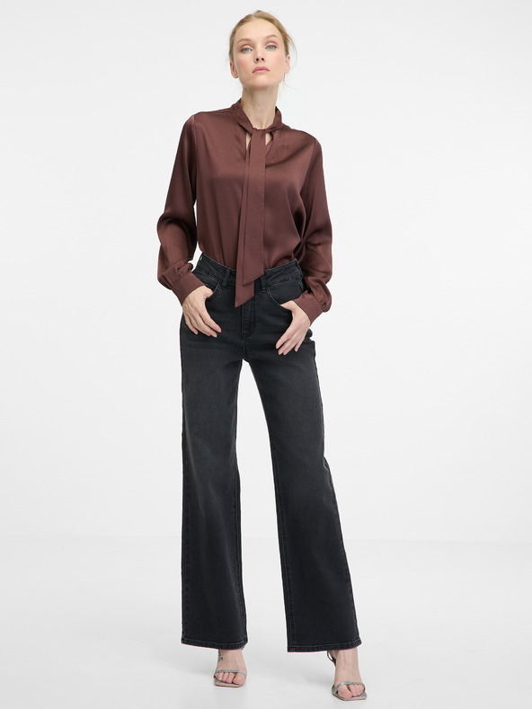 Orsay Hnědá dámská halenka ORSAY