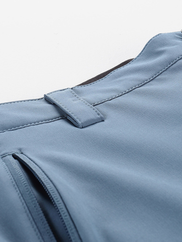 ALPINE PRO Pánské softshellové capri ALPINE PRO WEDER blue mirage