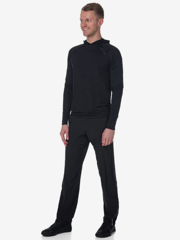 Kilpi Černá pánská lehká technická mikina Kilpi AILEEN-M