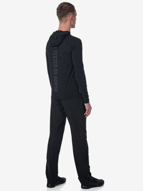 Kilpi Černá pánská lehká technická mikina Kilpi AILEEN-M