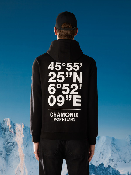 Celio Mikina s kapucí Chamonix-Mont-Blanc