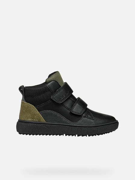 Geox Černé chlapecké tenisky Geox Theleven  B Abx