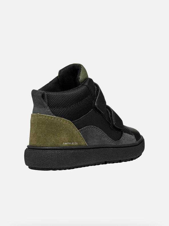 Geox Černé chlapecké tenisky Geox Theleven  B Abx