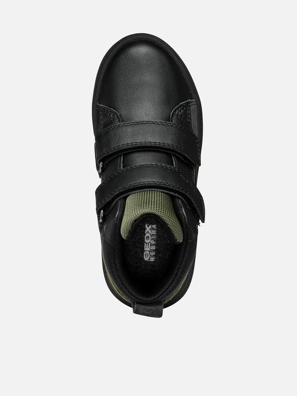 Geox Černé chlapecké tenisky Geox Theleven  B Abx