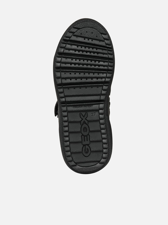 Geox Černé chlapecké tenisky Geox Theleven  B Abx