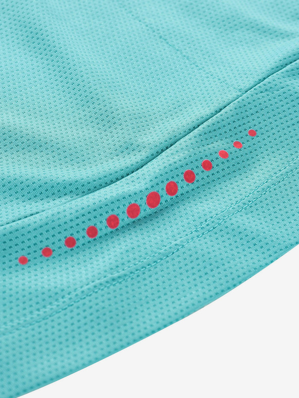 ALPINE PRO Zelené klučičí rychleschnoucí cyklo triko Alpine Pro LATTERO