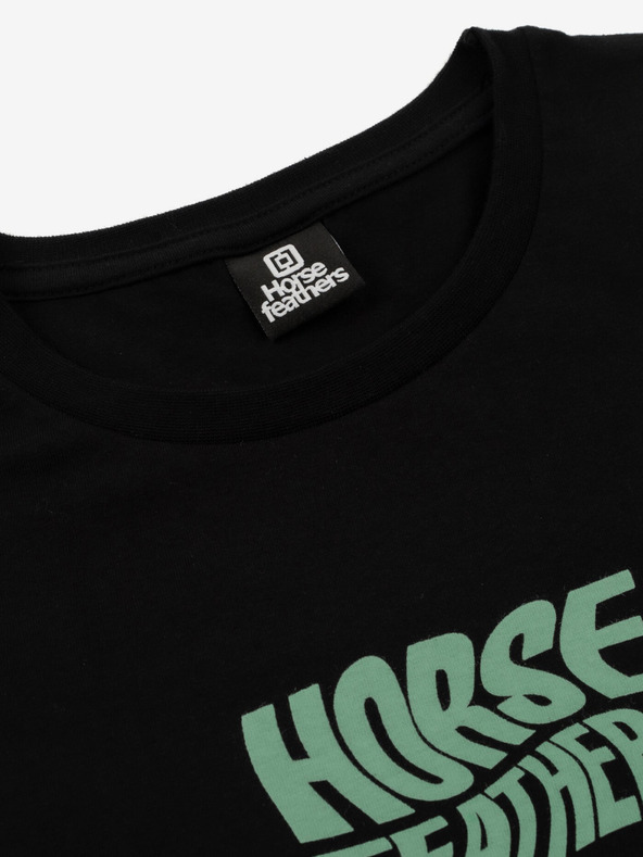 Horsefeathers Dětské triko Glen Horsefeathers - černá