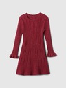 GAP Baby svetrové šaty CashSoft GAP