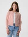 GAP Dětský crop kardigan CashSoft GAP