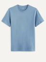 Celio Modré basic triko Celio Tebase
