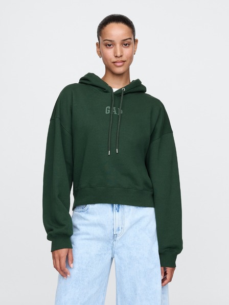 GAP Crop mikina s logem Gap