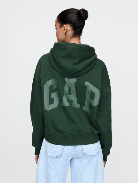 GAP Crop mikina s logem Gap