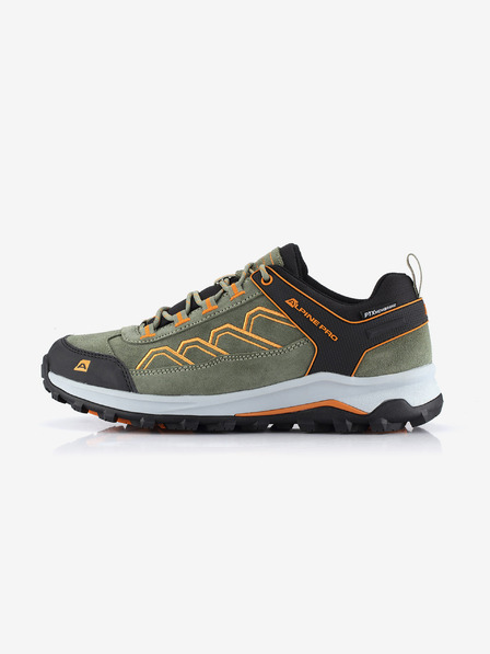 ALPINE PRO Outdoorová obuv s membránou ptx ALPINE PRO GIMIE loden frost