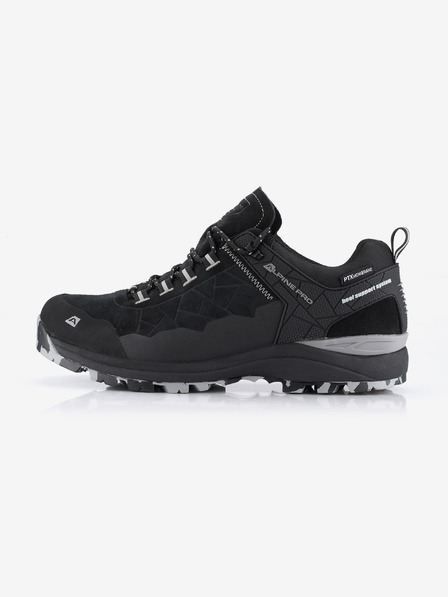 ALPINE PRO Outdoorová obuv s membránou ptx ALPINE PRO DUARTE black