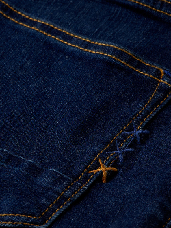 Scotch & Soda Modré pánské skinny fit džíny Scotch & Soda