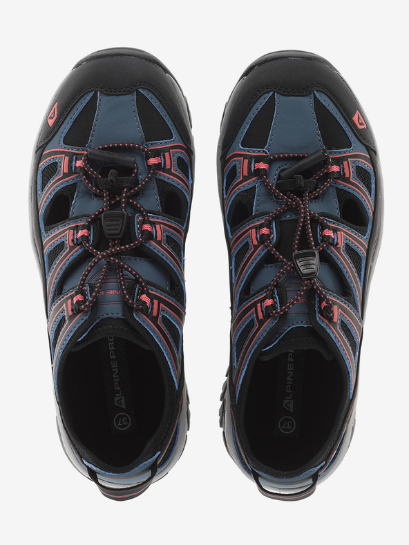 ALPINE PRO Letní outdoorové sandály s air flow ALPINE PRO NUBRE vallarta blue
