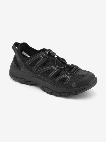 ALPINE PRO Letní outdoorové sandály s air flow ALPINE PRO NUBRE black