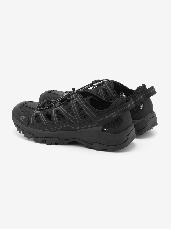 ALPINE PRO Letní outdoorové sandály s air flow ALPINE PRO NUBRE black