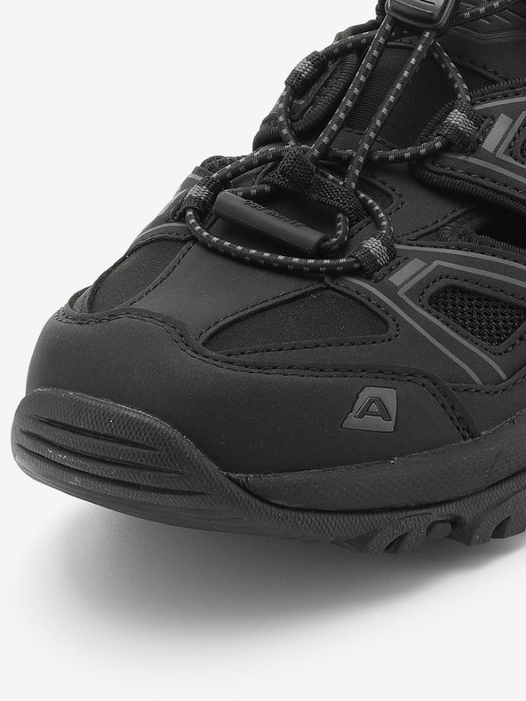 ALPINE PRO Letní outdoorové sandály s air flow ALPINE PRO NUBRE black