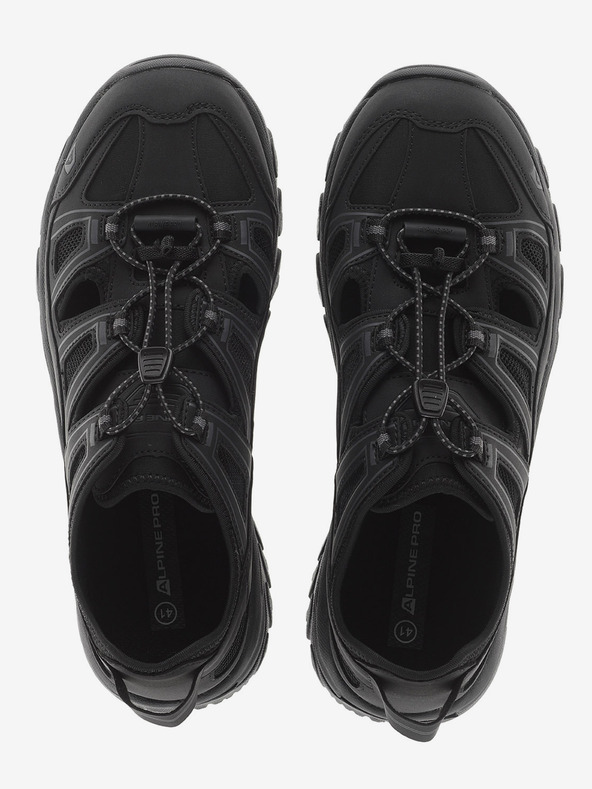 ALPINE PRO Letní outdoorové sandály s air flow ALPINE PRO NUBRE black