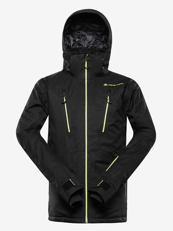 ALPINE PRO Pánská lyžařská bunda s membránou ptx ALPINE PRO REAM black