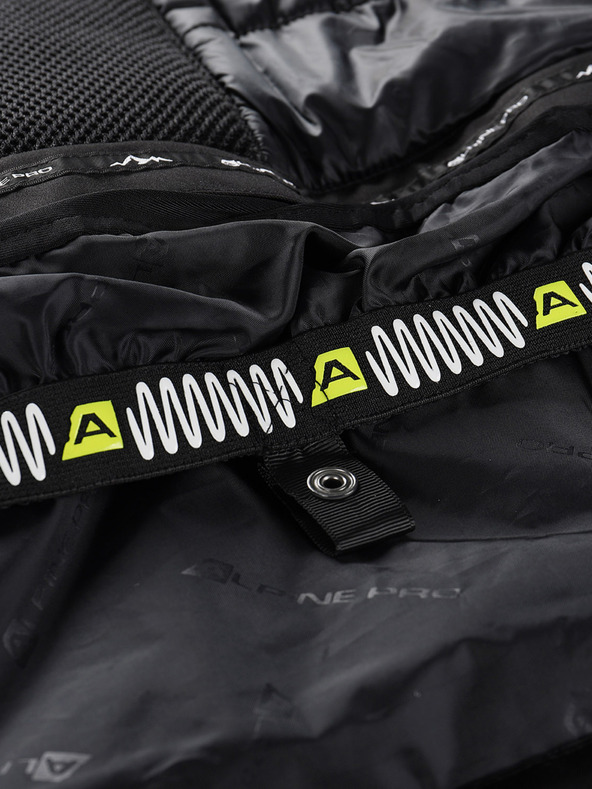 ALPINE PRO Pánská lyžařská bunda s membránou ptx ALPINE PRO REAM black