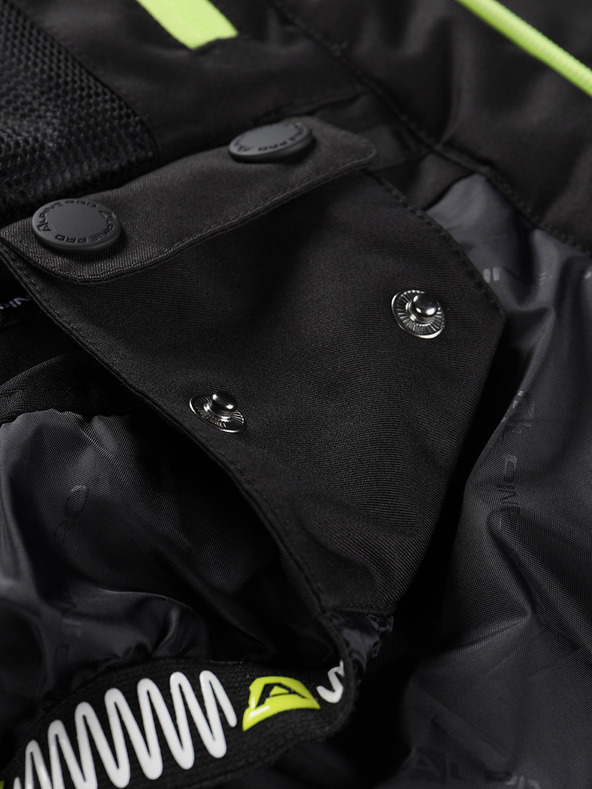 ALPINE PRO Pánská lyžařská bunda s membránou ptx ALPINE PRO REAM black
