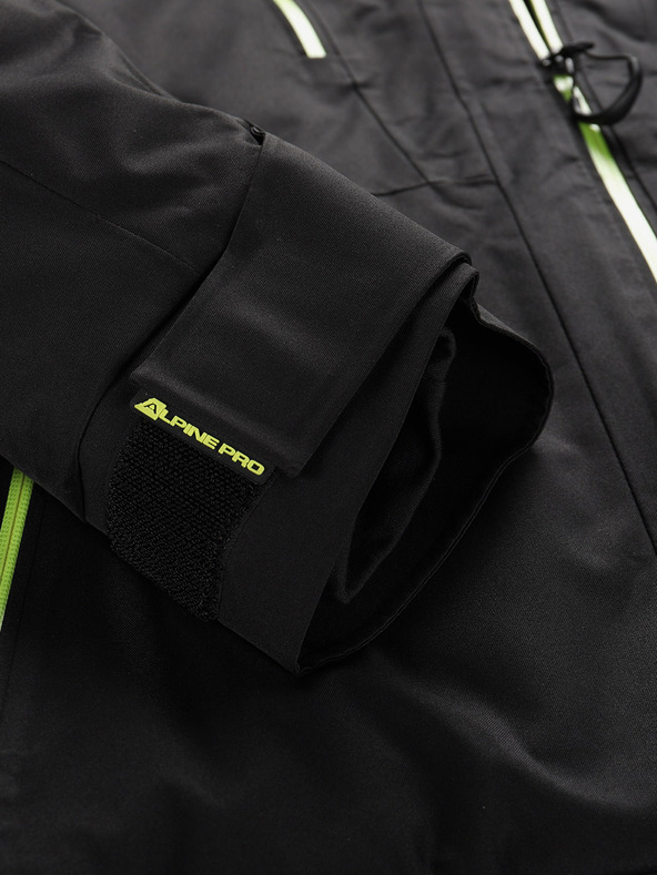 ALPINE PRO Pánská lyžařská bunda s membránou ptx ALPINE PRO REAM black