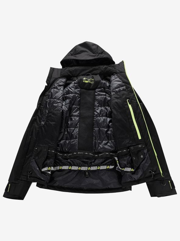ALPINE PRO Pánská lyžařská bunda s membránou ptx ALPINE PRO REAM black