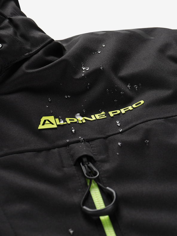 ALPINE PRO Pánská lyžařská bunda s membránou ptx ALPINE PRO REAM black