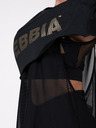 Nebbia Černé dámské INTENSE Mesh tričko 805