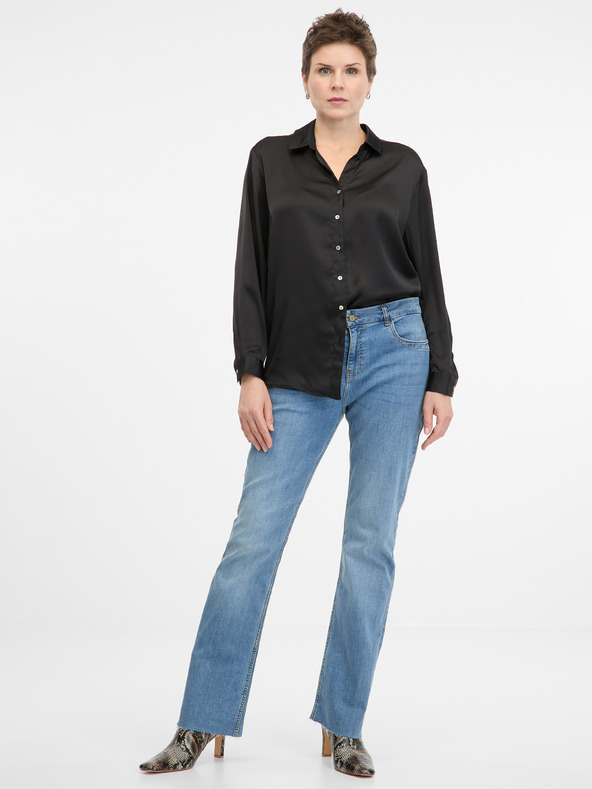 Orsay Černá dámská košile s límečkem ORSAY