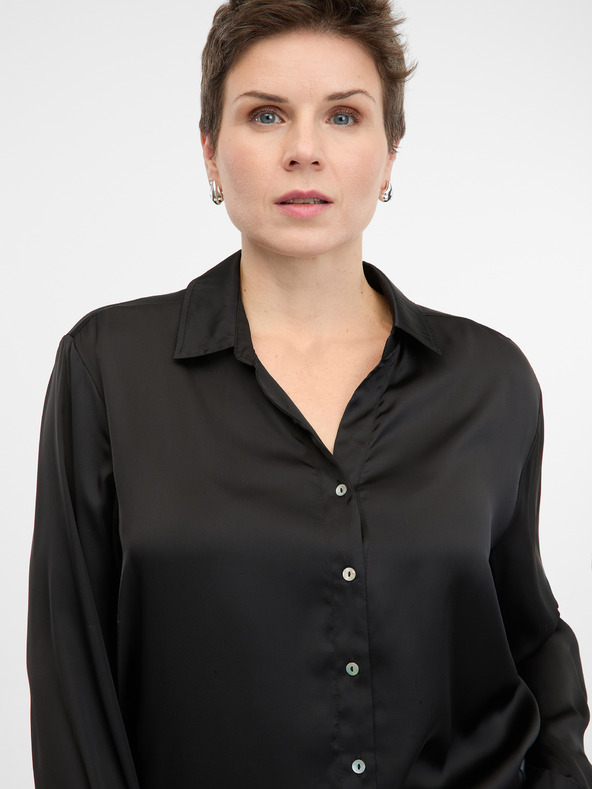 Orsay Černá dámská košile s límečkem ORSAY