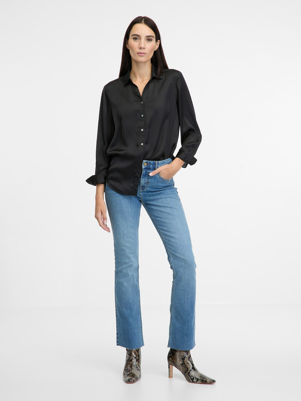 Orsay Černá dámská košile s límečkem ORSAY