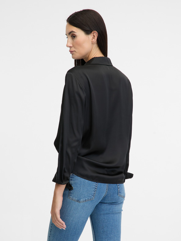 Orsay Černá dámská košile s límečkem ORSAY
