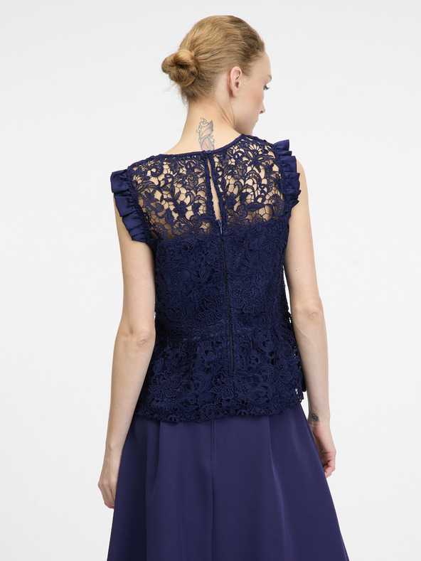 Orsay Tmavě modrá dámská halenka ORSAY