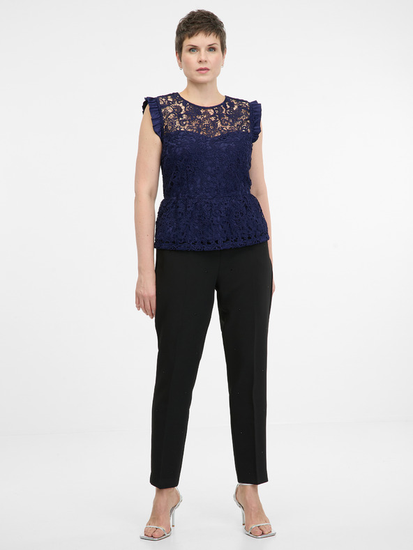 Orsay Tmavě modrá dámská halenka ORSAY