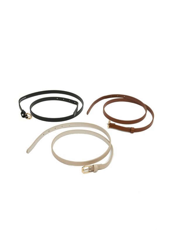 Orsay Sada tří dámských pásků ORSAY