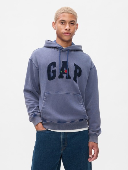GAP Oversize mikina s logem Western GAP