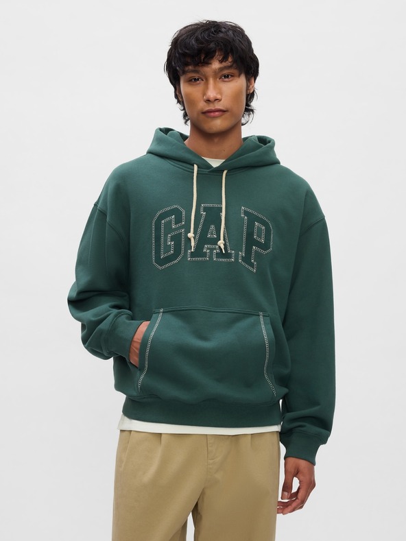 GAP Oversize mikina s logem Stitch GAP