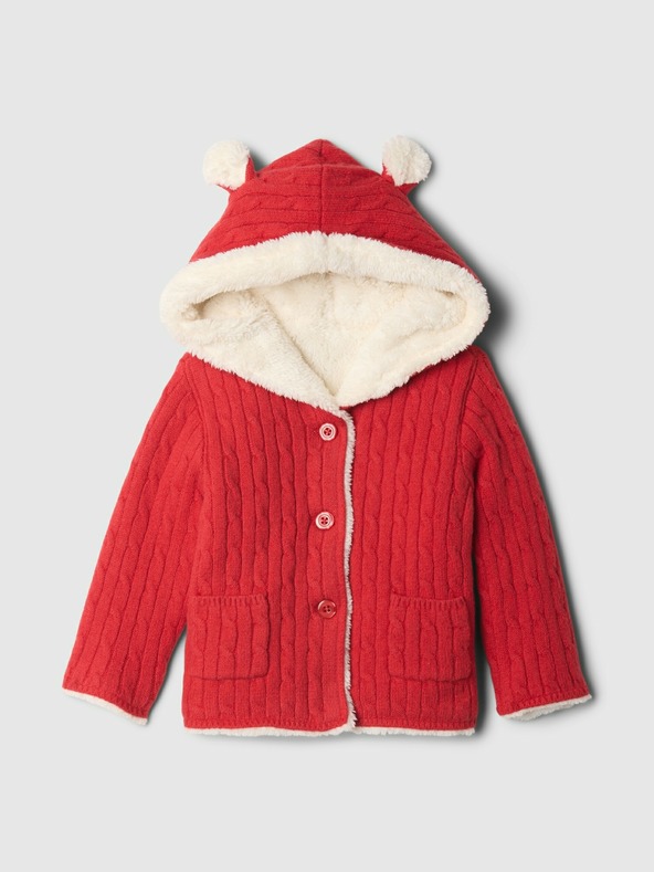 GAP Baby sherpa kardigan CashSoft GAP