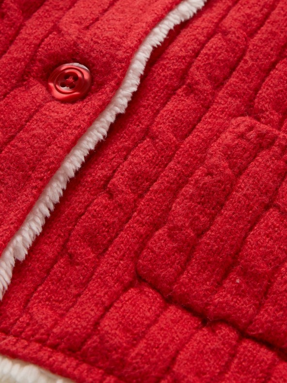 GAP Baby sherpa kardigan CashSoft GAP