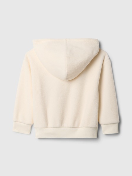 GAP Baby fleecová mikina s logem