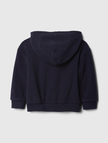 GAP Baby fleecová mikina s logem